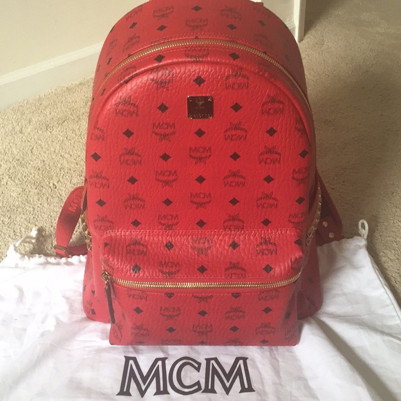 MCM Other - NWOT 100%authentic MCM md backpack w/studs SOLD OT